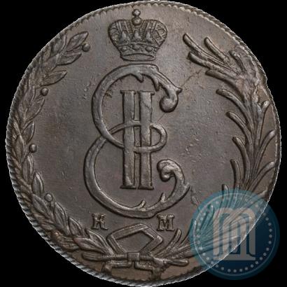 Фото 10 копеек 1780 года КМ 