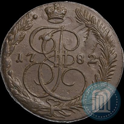 Фото 5 копеек 1782 года ЕМ 