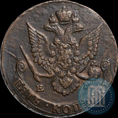 Фото 5 копеек 1788 года ЕМ 