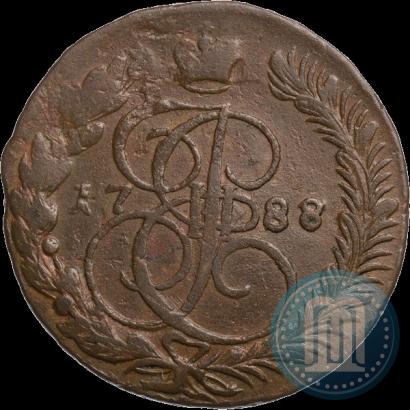 Фото 5 копеек 1788 года ЕМ 