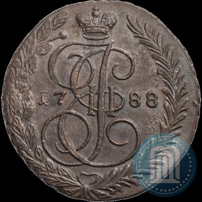 Фото 5 копеек 1788 года ЕМ 