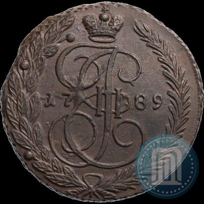 Фото 5 копеек 1789 года ЕМ 
