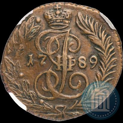 Фото Полушка 1789 года ЕМ 