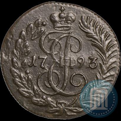 Фото Полушка 1793 года КМ 