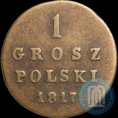 Фото 1 грош 1817 года IB 