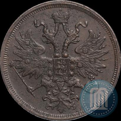 Picture 5 kopecks 1865 year ЕМ 