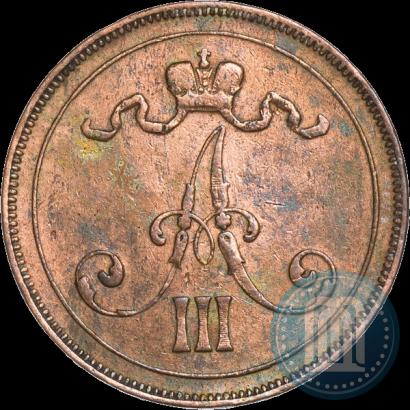 Фото 10 пенни 1891 года  