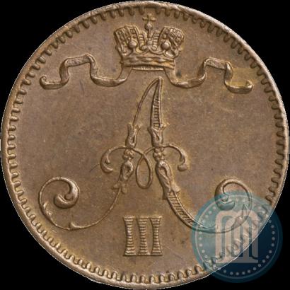 Фото 1 пенни 1893 года  