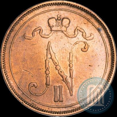 Фото 10 пенни 1895 года  