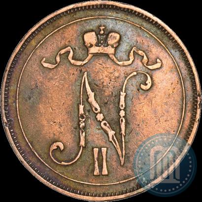 Фото 10 пенни 1900 года  