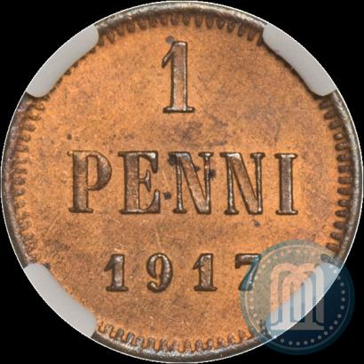 Picture 1 penni 1917 year  