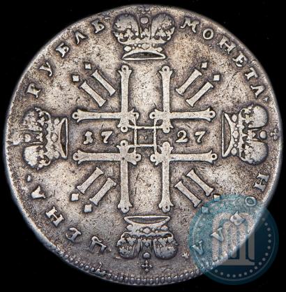 Picture 1 rouble 1727 year  "Moscow type"