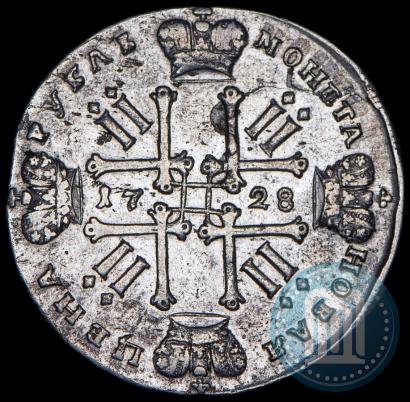 Picture 1 rouble 1728 year  "Type of 1728"