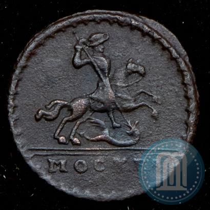 Picture 1 kopeck 1728 year МОСКВА 