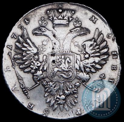 Picture 1 rouble 1731 year  