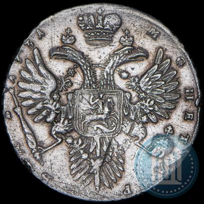 Picture 1 rouble 1731 year  