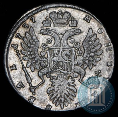 Picture 1 rouble 1737 year  "Type of 1735"