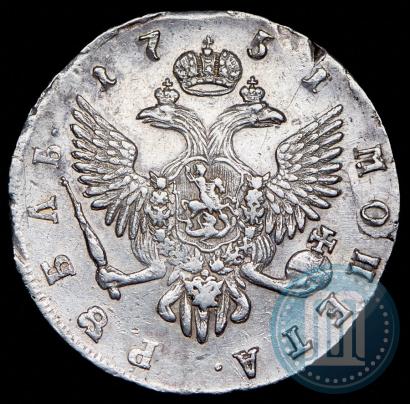 Picture 1 rouble 1751 year СПБ 