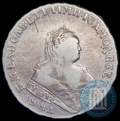 Picture 1 rouble 1753 year ММД-IП 