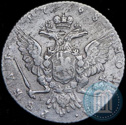 Фото 1 рубль 1768 года ММД-EI 