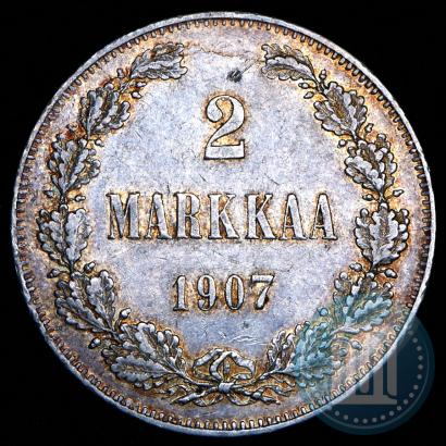 Picture 2 markkaa 1907 year L 