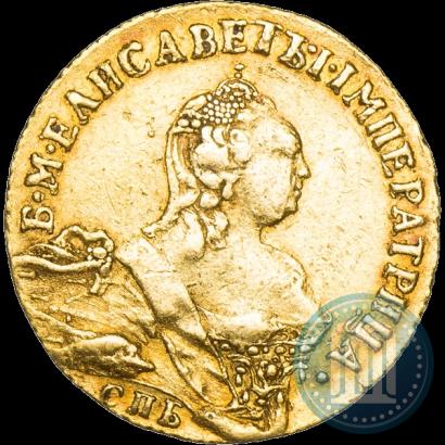 Фото 1 червонец 1757 года СПБ-Ю 