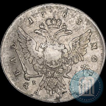 Picture 1 rouble 1763 year ММД-EI 