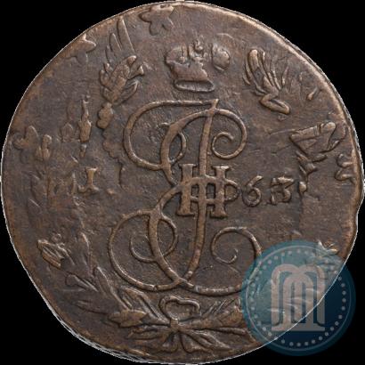 Picture 5 kopecks 1763 year ЕМ 