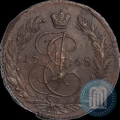 Фото 5 копеек 1768 года ЕМ 