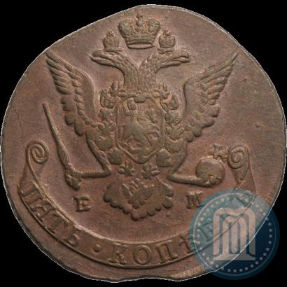 Фото 5 копеек 1769 года ЕМ 