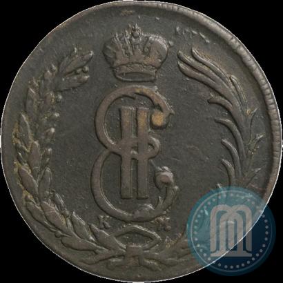 Фото 2 копейки 1770 года КМ 