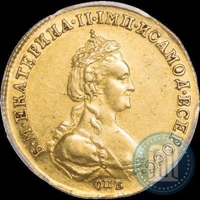 Picture 5 roubles 1782 year СПБ 