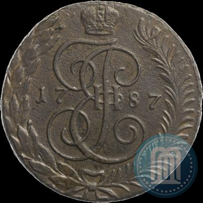 Picture 5 kopecks 1787 year ТМ 