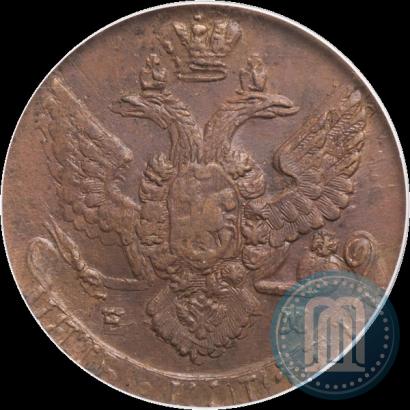 Picture 5 kopecks 1788 year ЕМ 