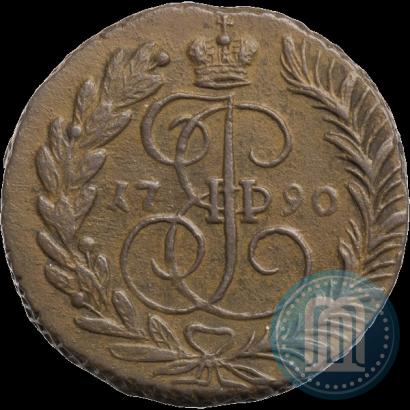 Picture 2 kopecks 1790 year ЕМ 