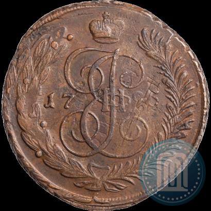Фото 5 копеек 1795 года АМ "Павловский перечекан"