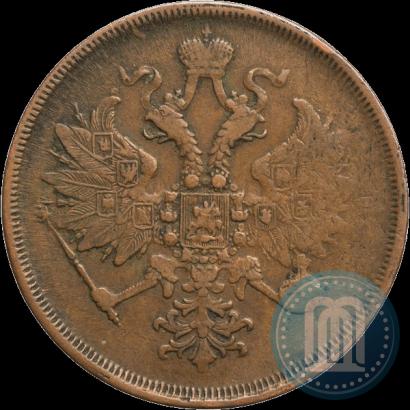 Фото 3 копейки 1866 года ЕМ 