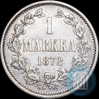 Picture 1 markka 1872 year S 