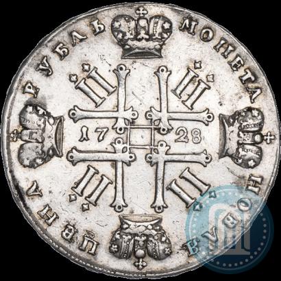 Фото 1 рубль 1728 года  "Тип 1728"