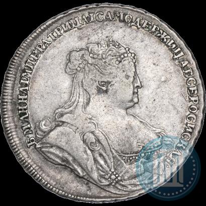 Фото 1 рубль 1738 года  "Петербургский тип"