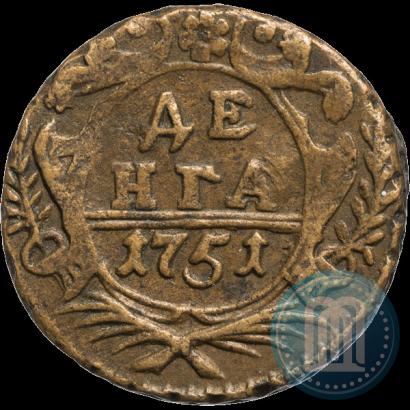 Фото Денга 1751 года  