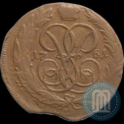 Фото 1 копейка 1761 года  