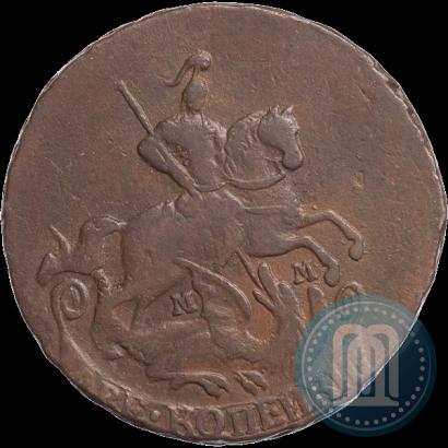 Фото 2 копейки 1766 года ММ 