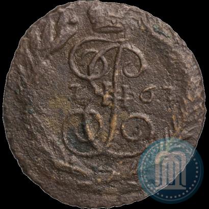 Фото Полушка 1767 года ЕМ 