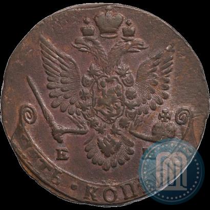 Фото 5 копеек 1781 года ЕМ 
