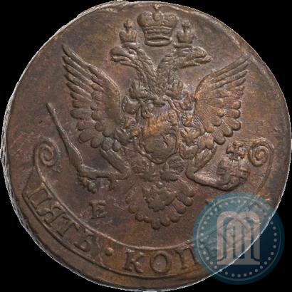 Фото 5 копеек 1782 года ЕМ 