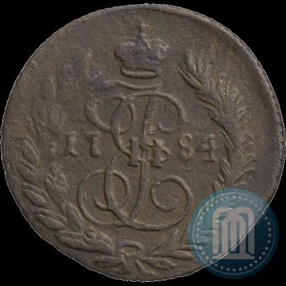 Фото Полушка 1784 года КМ 