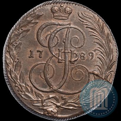 Фото 5 копеек 1789 года КМ 