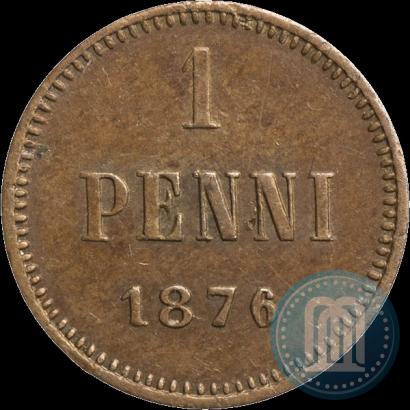 Picture 1 penni 1876 year  