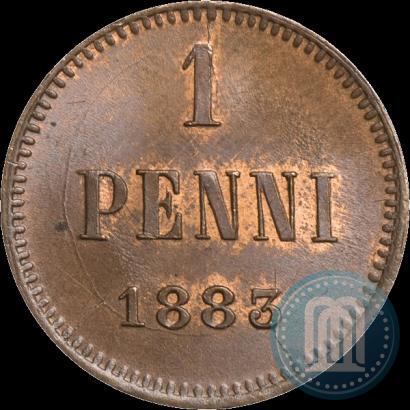 Picture 1 penni 1883 year  